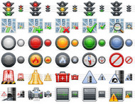 Standard Road Icons screenshot